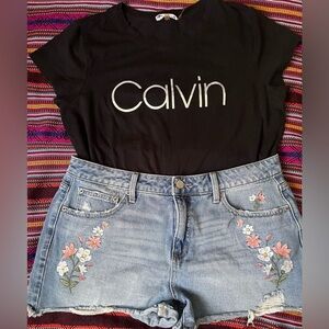 Calvin Klein Black Short Sleeve Tee